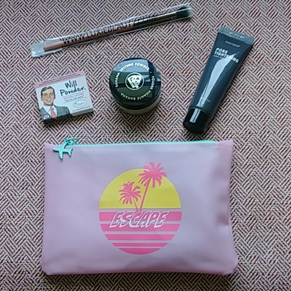 Ipsy bag with cosmetics lot: 5 pieces